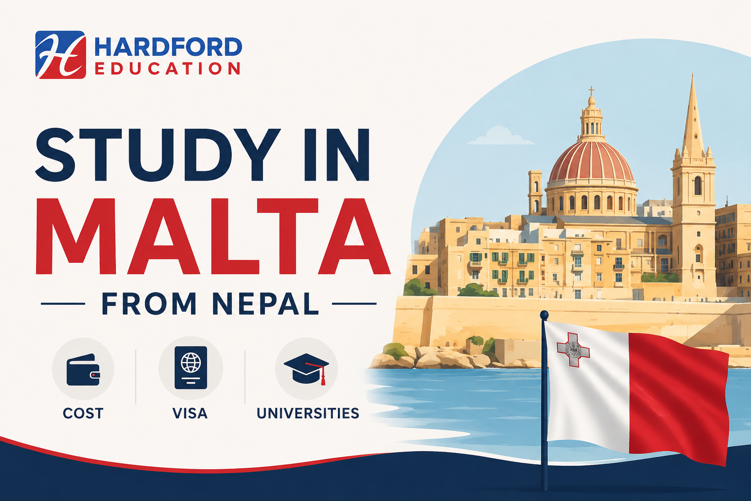 Study in malta from nepal: cost, university and visa guide